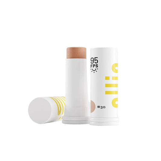 Protetor solar Ollie em bastão com cor FPS 95#30